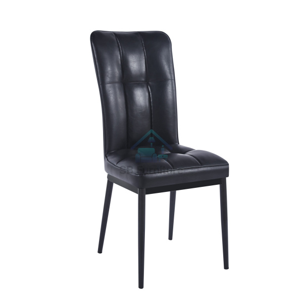 black dining chair