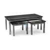 Black Lucy 2+1 coffee with side table