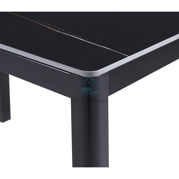 Amber Black Coffee Table