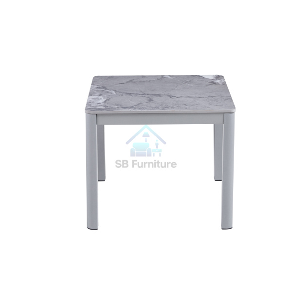 Amber Grey Side Table