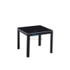Amber Black Side Table