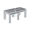 Amber Grey Side Table